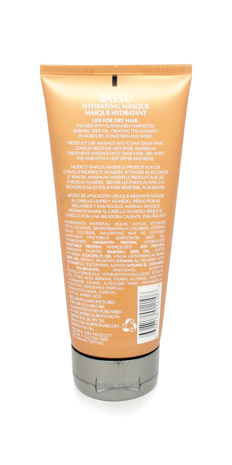 Surface Bassu Hydrating Masque 6oz/177ml