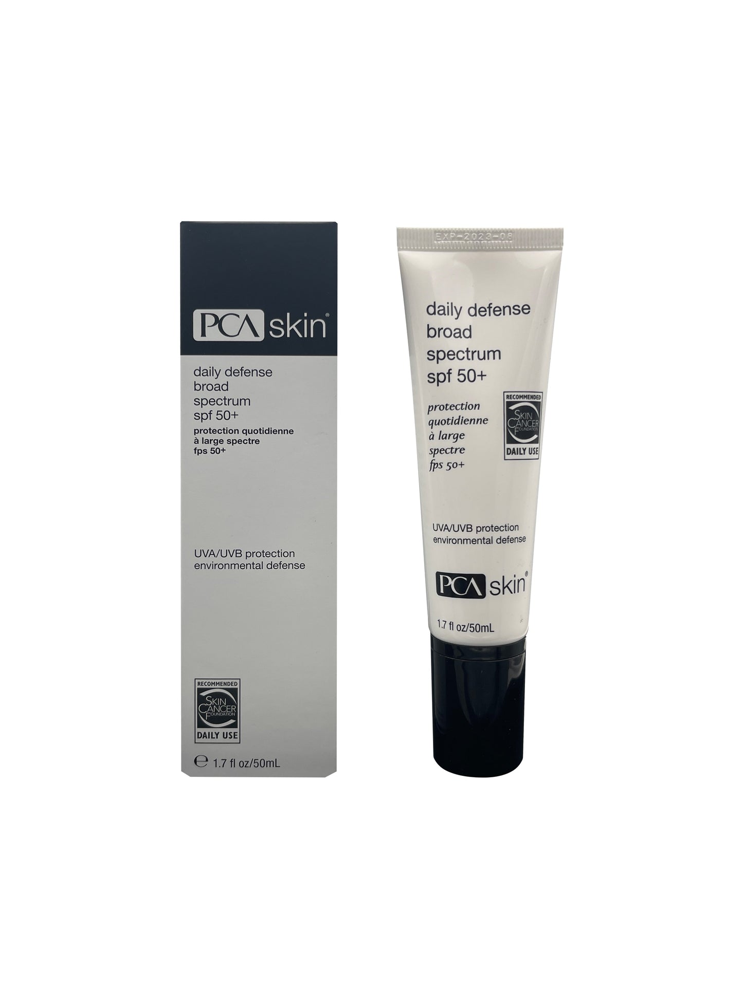 PCA Skin Daily Defense Broad Spectrum SPF 50 + - 1.7 oz (50 ml)