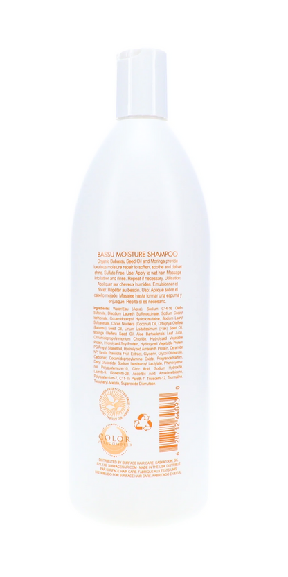Surface Bassu Hydrating Moisture Shampoo 33.8oz/1000ml